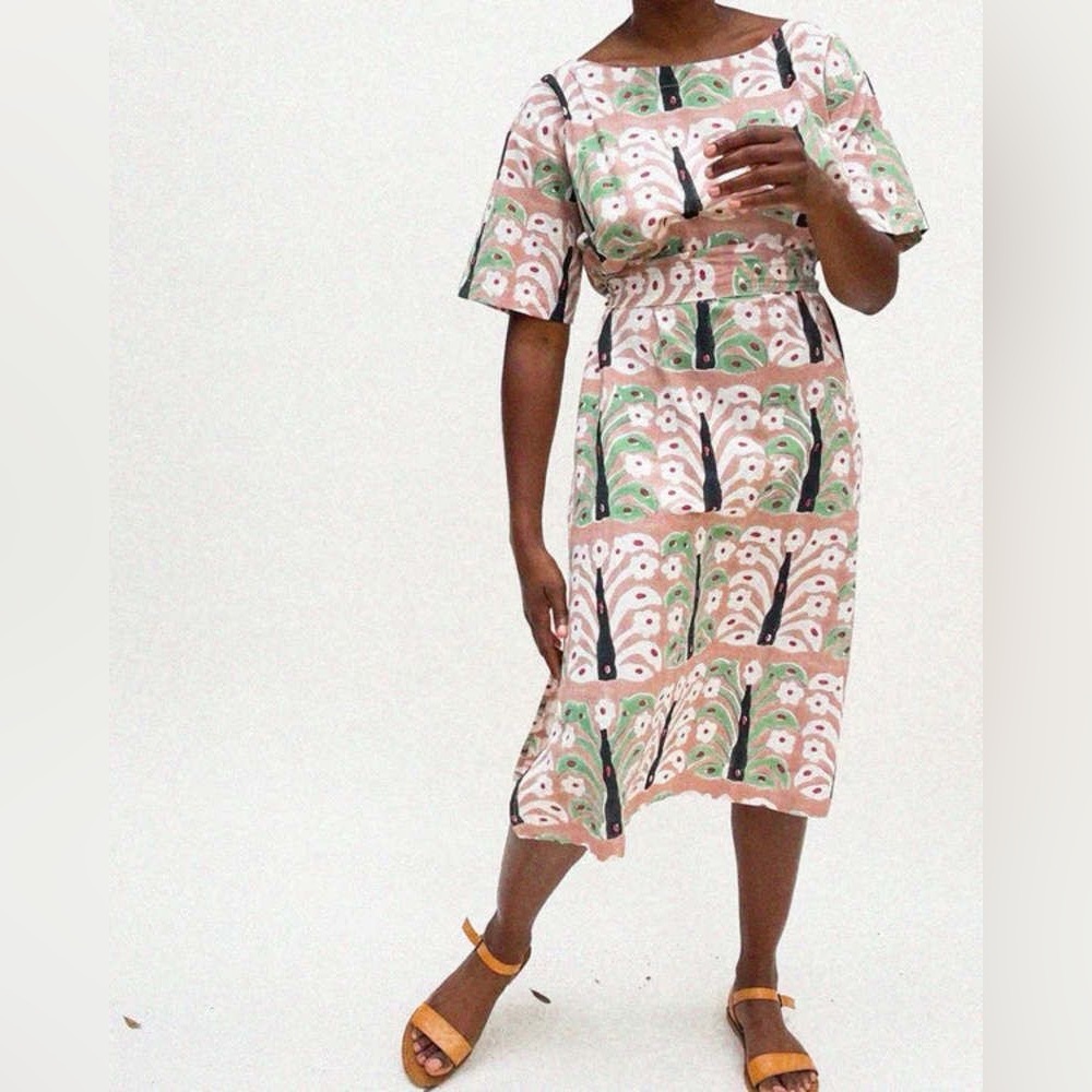 NWT Po-Em | Shammy Dress in Motif